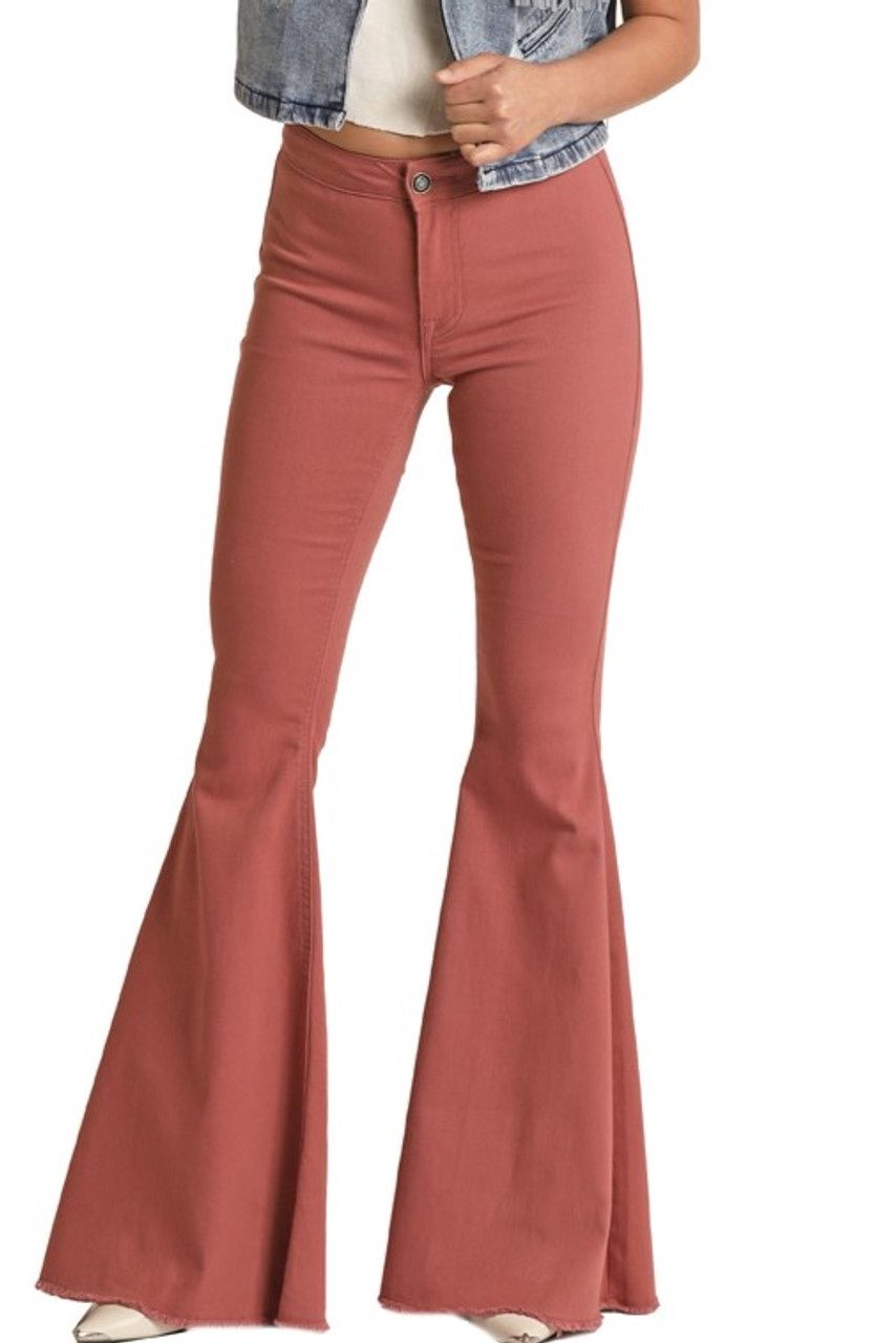 RRWD7PR0S1 WOMEN&#39;S ROCK &amp; ROLL BELL BOTTOMS