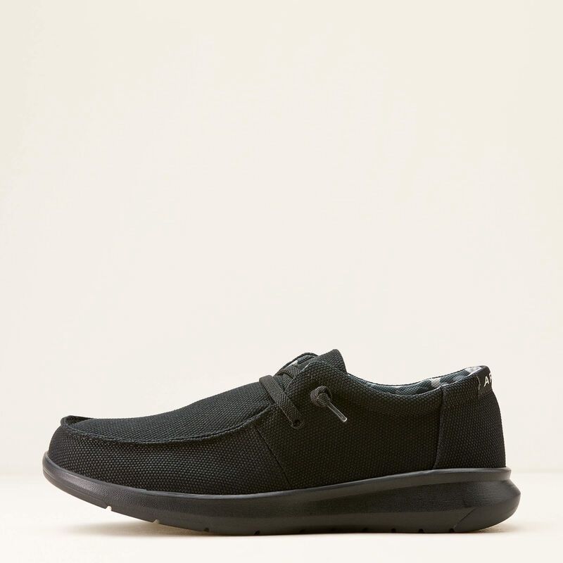 10053676 MEN'S ARIAT SOLID BLACK HILO
