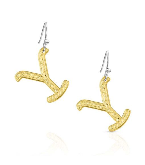 YELER5153 YELLOWSTONE EARRINGS BY MONTANA SILVERSMITHS