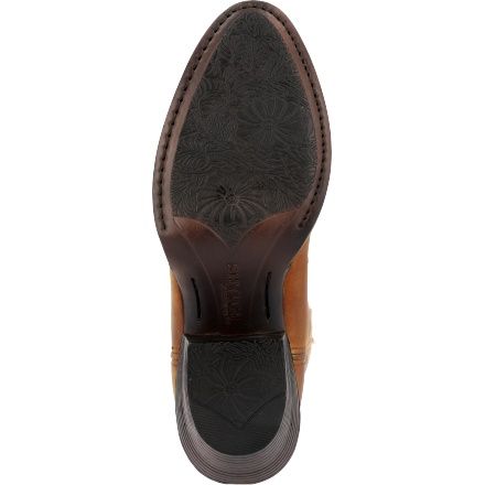 DRD0475 WOMEN'S DURANGO 11" BROWN CARAMEL WESTERN ROUND TOE SHYLOH BOOT
