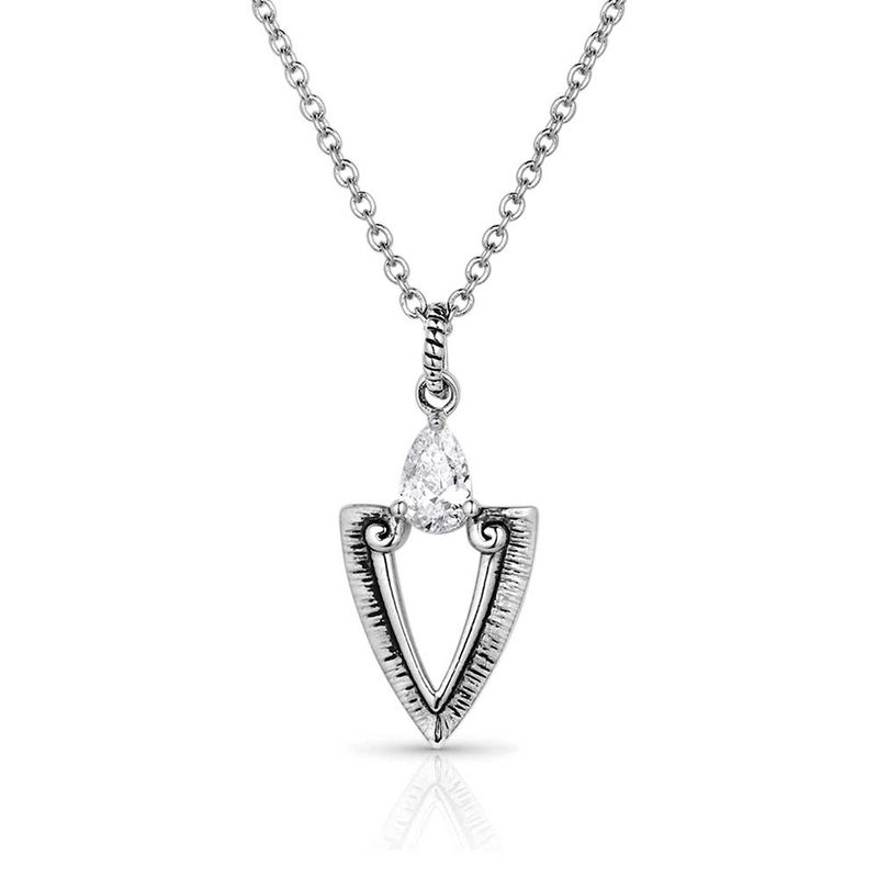 NC5773 MONTANA SILVERSMITHS GUIDED PURPOSE CZ NECKLACE