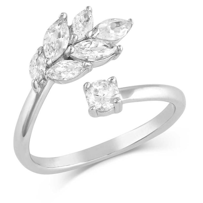 RG5293 MONTANA SILVERSMITHS OBSESSION CZ WRAP RING