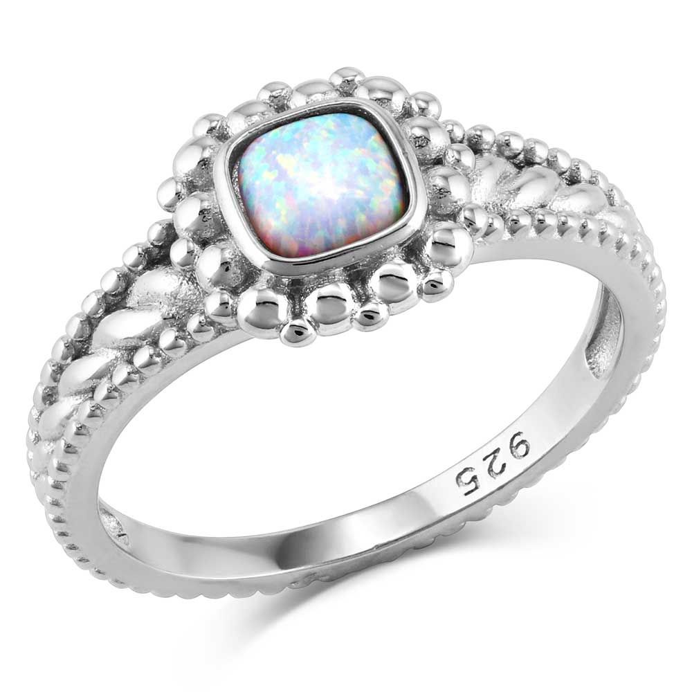 RG5528 MONTANA SILVERSMITHS GLACIAL LAKE OPAL RING
