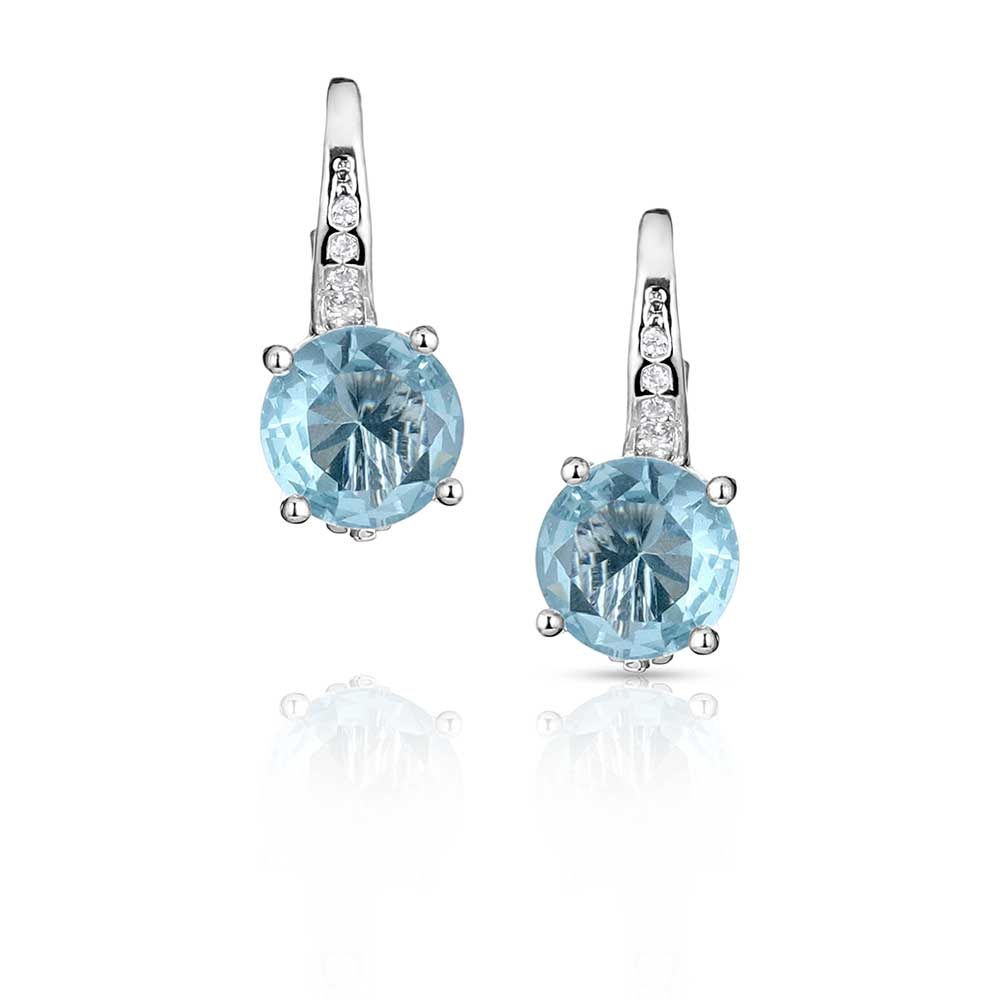 ER5808 MONTANA SILVERSMITHS ARTIC ICE CZ EARRINGS
