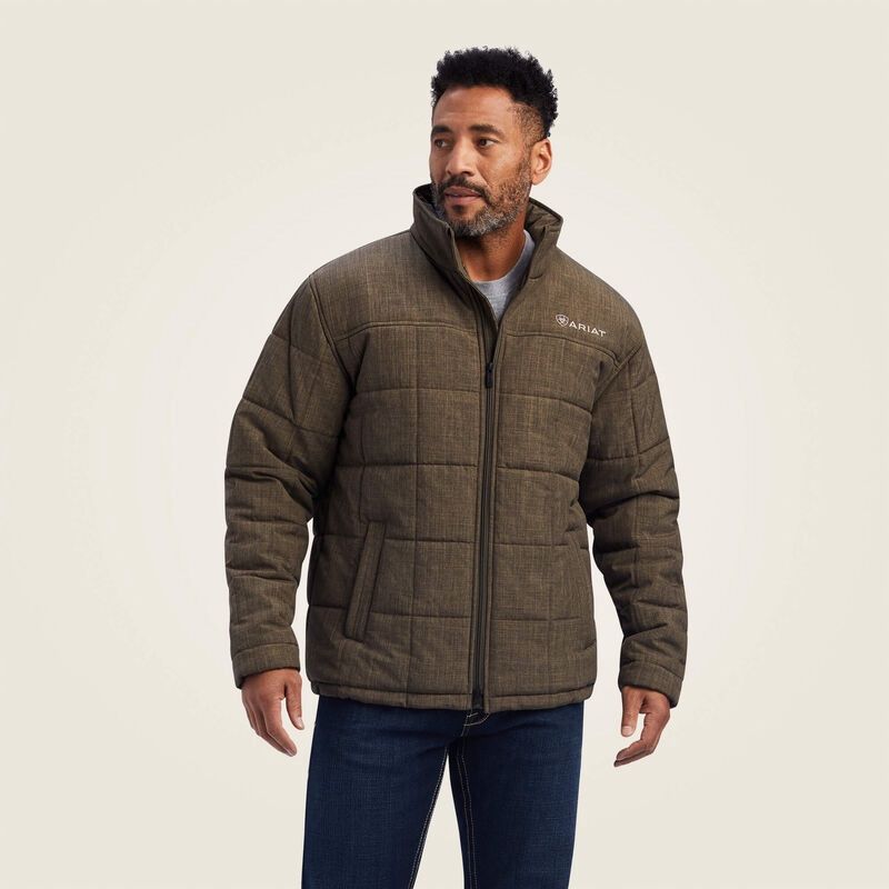 10041575 MEN&#39;S ARIAT CRIUS INSULATED JACKET - CROCODILE