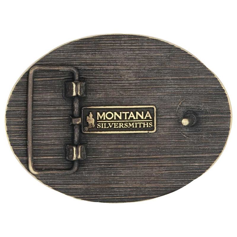A968CK MONTANA SILVERSMITHS CHRIS KYLE - BEAR ARMS ATTITUDE BUCKLE
