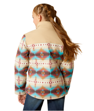 10052471 GIRL'S ARIAT CRUIS JACKET - SERRANO SOUTHWEST PRINT