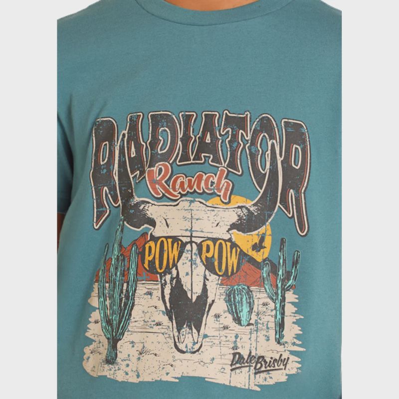 BB21T05041 BOY'S ROCK &amp; ROLL DALE GRAPHIC SHORT-SLEEVE TEE