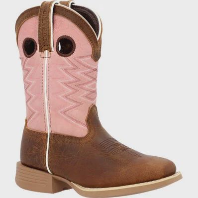 DBT0238Y GIRLS DURANGO BROWN/PINK YOUTH BOOT