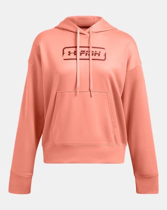 1386056-896 WOMEN&#39;S UNDER ARMOUR FISH PRO TERRY HOODIE