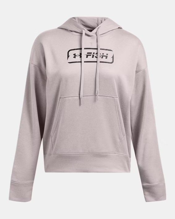 1386056-015 WOMEN&#39;S UNDER ARMOUR FISH PRO TERRY HOODIE
