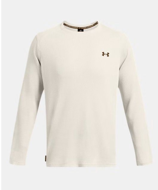 1373179-110 MEN&#39;S UNDER ARMOUR WAFFLE MAX CREW
