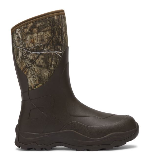 336882 MEN&#39;S LACROSSE AGILITY FIELD BOOT - 12&quot; MOSSY OAK COUNTRY DNA