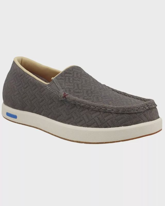 WBX0003 WOMEN&#39;S TWISTED X DARK GREY CELL-STRETCH ULTRA-LITE SLIP-ON CASUALS