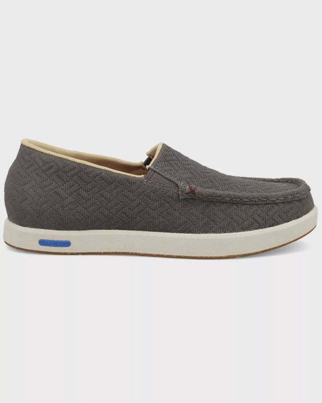 WBX0003 WOMEN'S TWISTED X DARK GREY CELL-STRETCH ULTRA-LITE SLIP-ON CASUALS