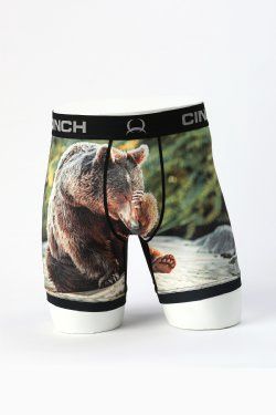 MXY6009018 MEN&#39;S CINCH 6&quot; BEAR BOXER BRIEF