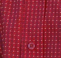 MTW7060353 BOY'S CINCH RED PRINT WITH "$$" SIGNS BUTTON-DOWN LONG-SLEEVE WESTERN SHIRT