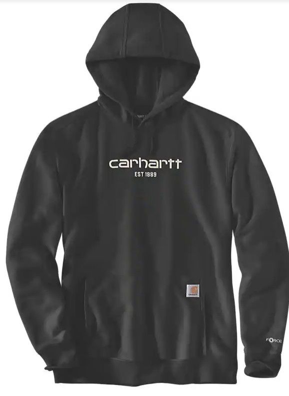 106655-N04 MEN&#39;S CARHARTT FORCE® RELAXED FIT LIGHTWEIGHT LOGO GRAPHIC SWEATSHIRT
