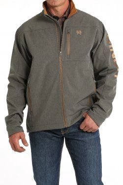 MWJ1583006 MEN&#39;S CINCH CHARCOAL BONDED JACKET