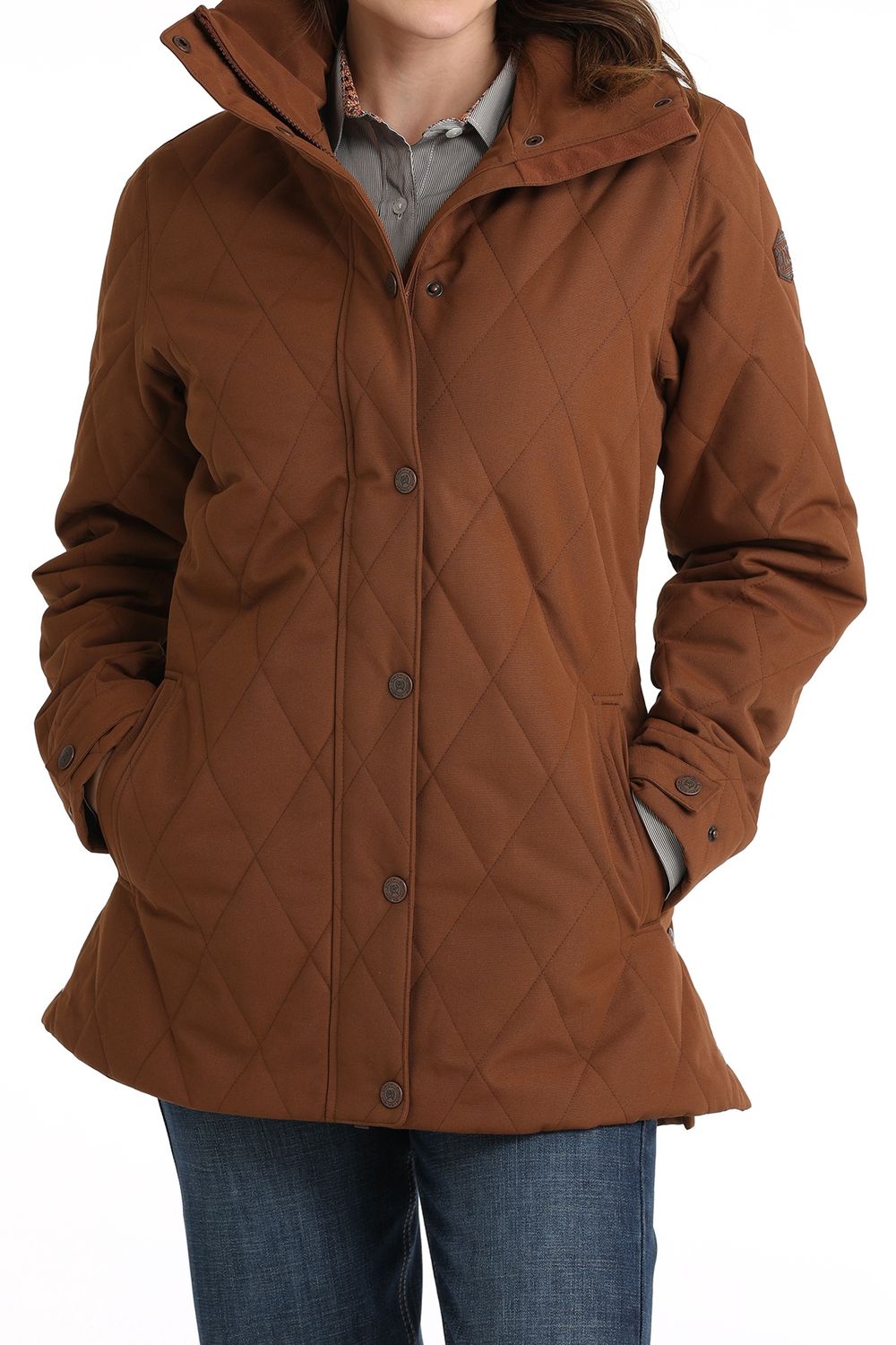 MAJ9903001 WOMEN&#39;S CINCH BROWN BARN COAT