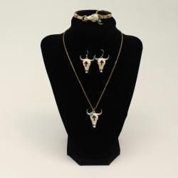 30370 BLAZIN&#39; ROXX SKULL HEAD JEWELRY SET