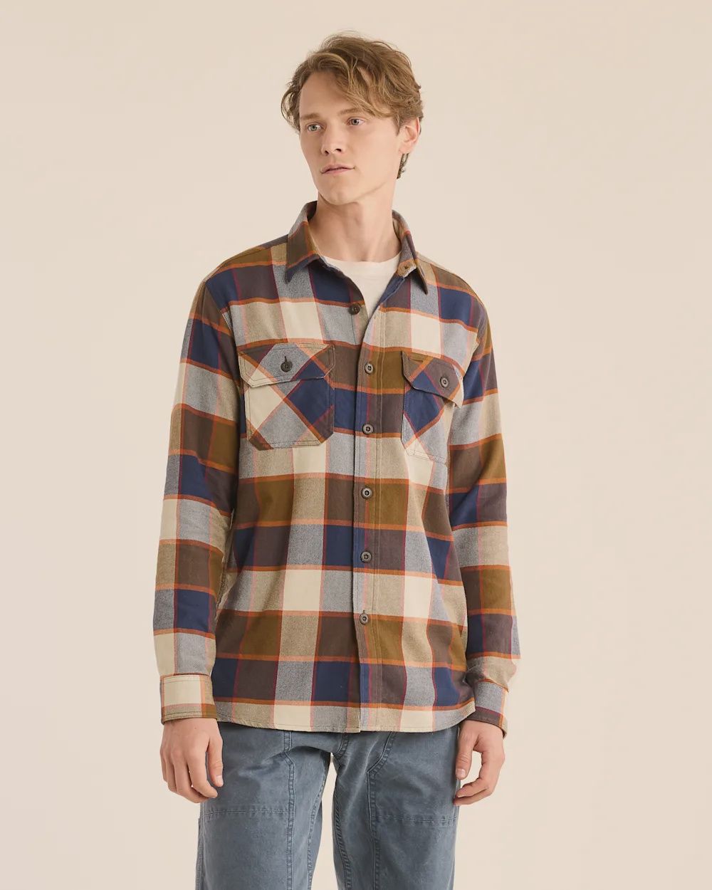 RA1150 MEN&#39;S PENDLETON BURNSIDE DOUBLE BRUSHED FLANNEL SHIRT