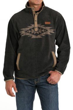 MWK1912001 MEN&#39;S CINCH CHARCOAL POLAR FLEECE