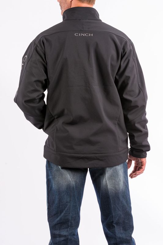 MWJ1043014 MEN'S CINCH BLACK CONCEALED CARRY BONDED JACKET