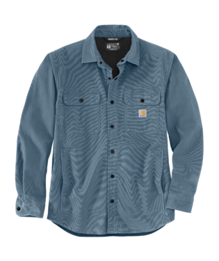 105419-HG7 MEN&#39;S CARHARTT RUGGED FLEX® RELAXED FIT CANVAS FLEECE-LINED SHIRT JAC
