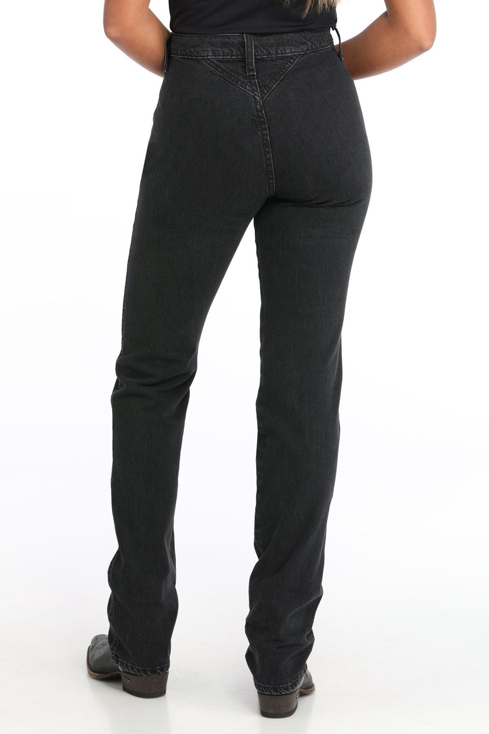 CB74654005 WOMEN&#39;S CRUEL GIRL OLD SCHOOL QUINN TAPER JEAN - BLACK