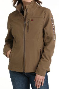 MAJ9866030 WOMEN&#39;S CINCH BROWN CONCEALED CARRY BONDED JACKET