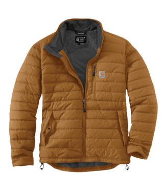 102208-BRN MEN&#39;S CARHARTT RAIN DEFENDER® RELAXED FIT LIGHTWEIGHT INSULATED JACKET - 2 WARMER RATING