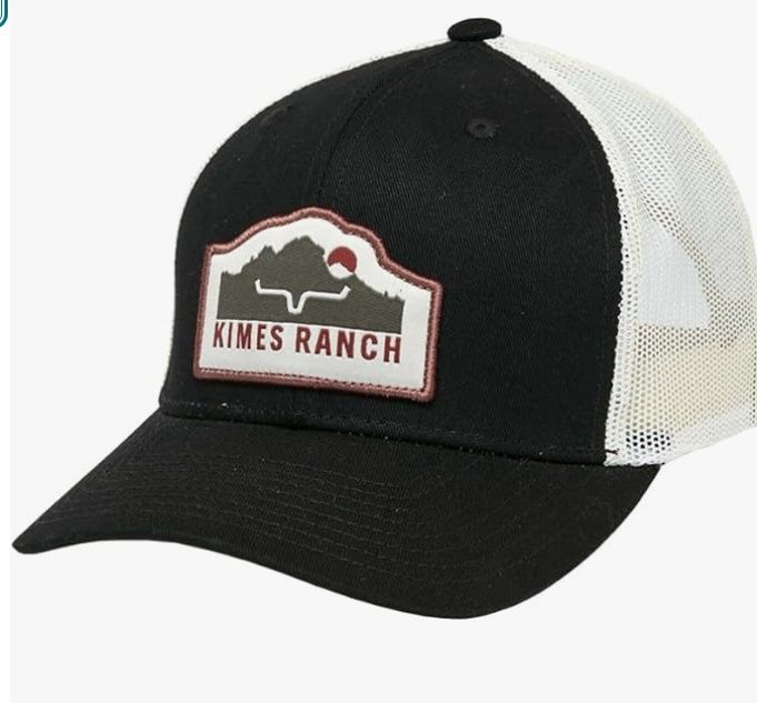 KIMES RANCH &quot;CAMELBACK&quot; HAT - BLACK