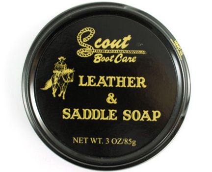 03620 SCOUT LEATHER &amp; SADDLE SOAP 3oz.