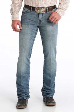 MB30136001 MEN'S CINCH IAN MEDIUM STONE JEAN