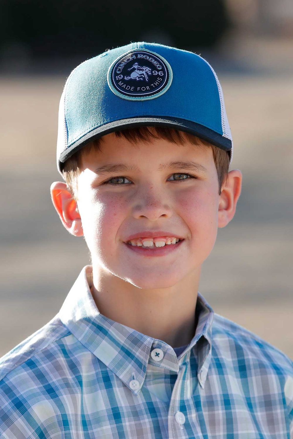 MCC0606031 BOY&#39;S CINCH TEAL TRUCKER CAP