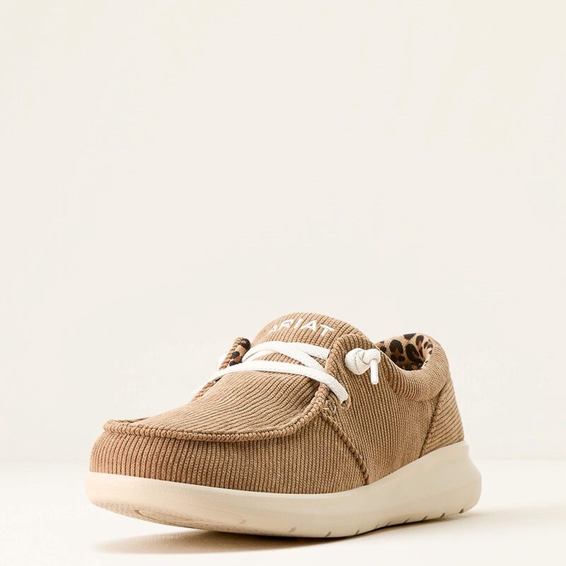10053703 WOMEN&#39;S ARIAT HILO - TAN CORDUROY