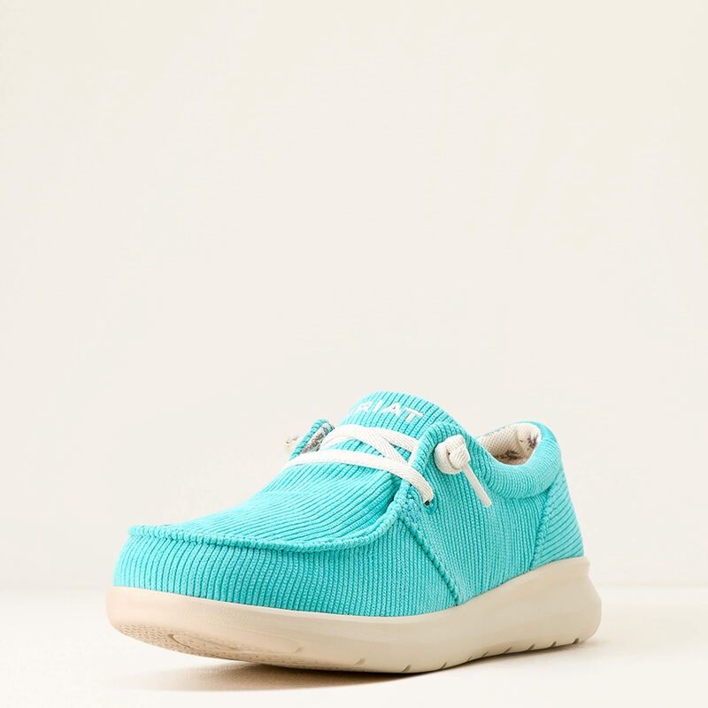 10053702 WOMEN&#39;S ARIAT HILO - TURQUOISE CORDUROY