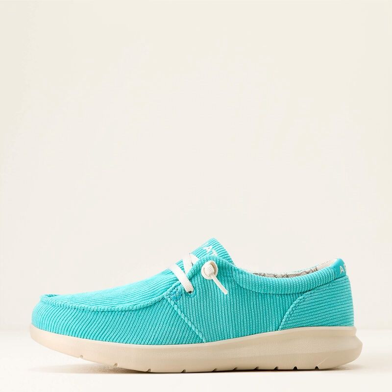 10053702 WOMEN'S ARIAT HILO - TURQUOISE CORDUROY