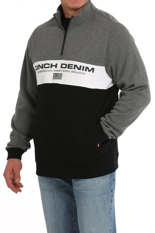 MWK1923001 MEN&#39;S CINCH 1/4 ZIP PULLOVER