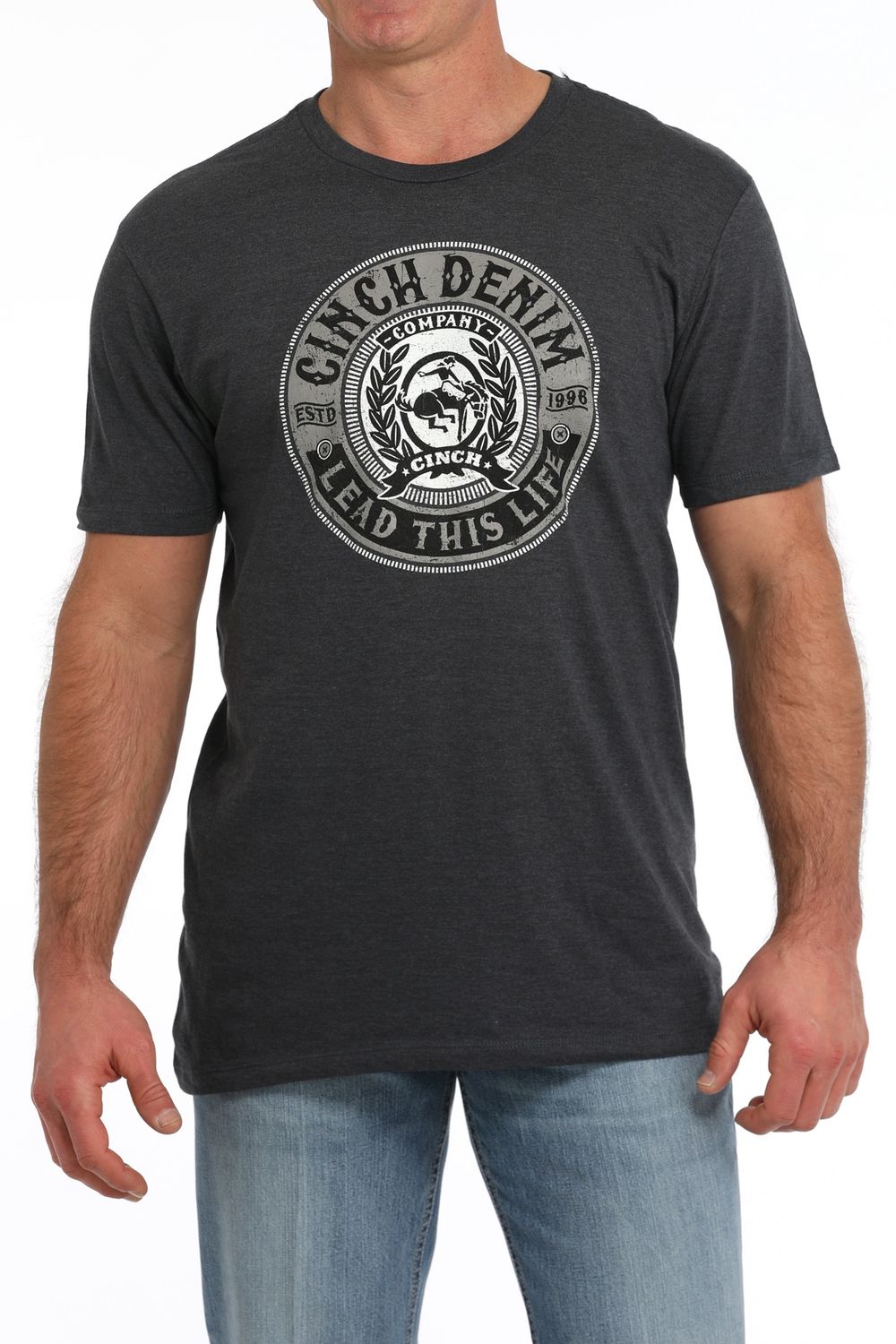 MTT1690656 MEN&#39;S CINCH SHORT-SLEEVE LOGO T-SHIRT