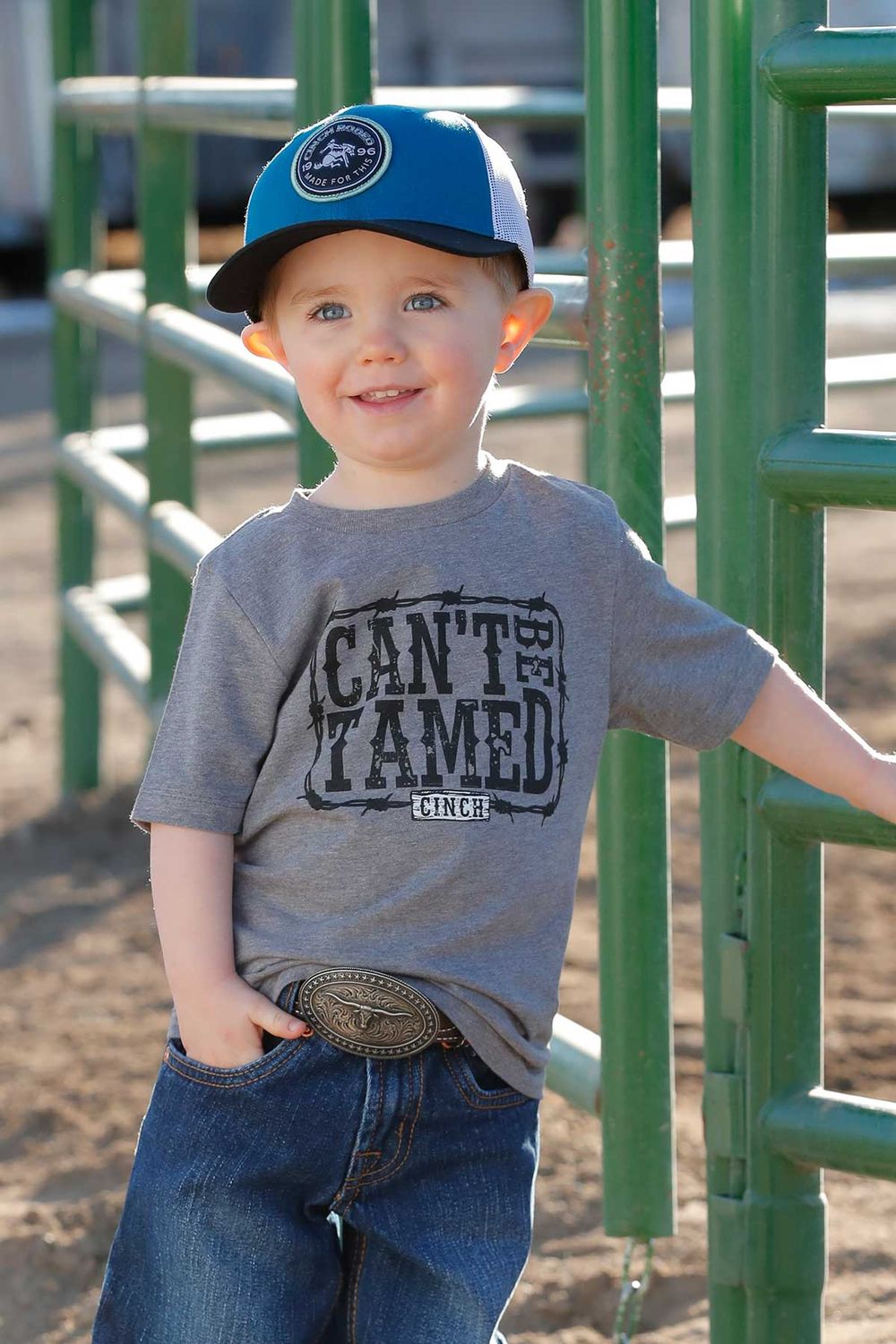 MTT7671095 TODDLER BOY&#39;S CINCH &quot;CAN&#39;T BE TAMED&quot; SHORT-SLEEVE TEE