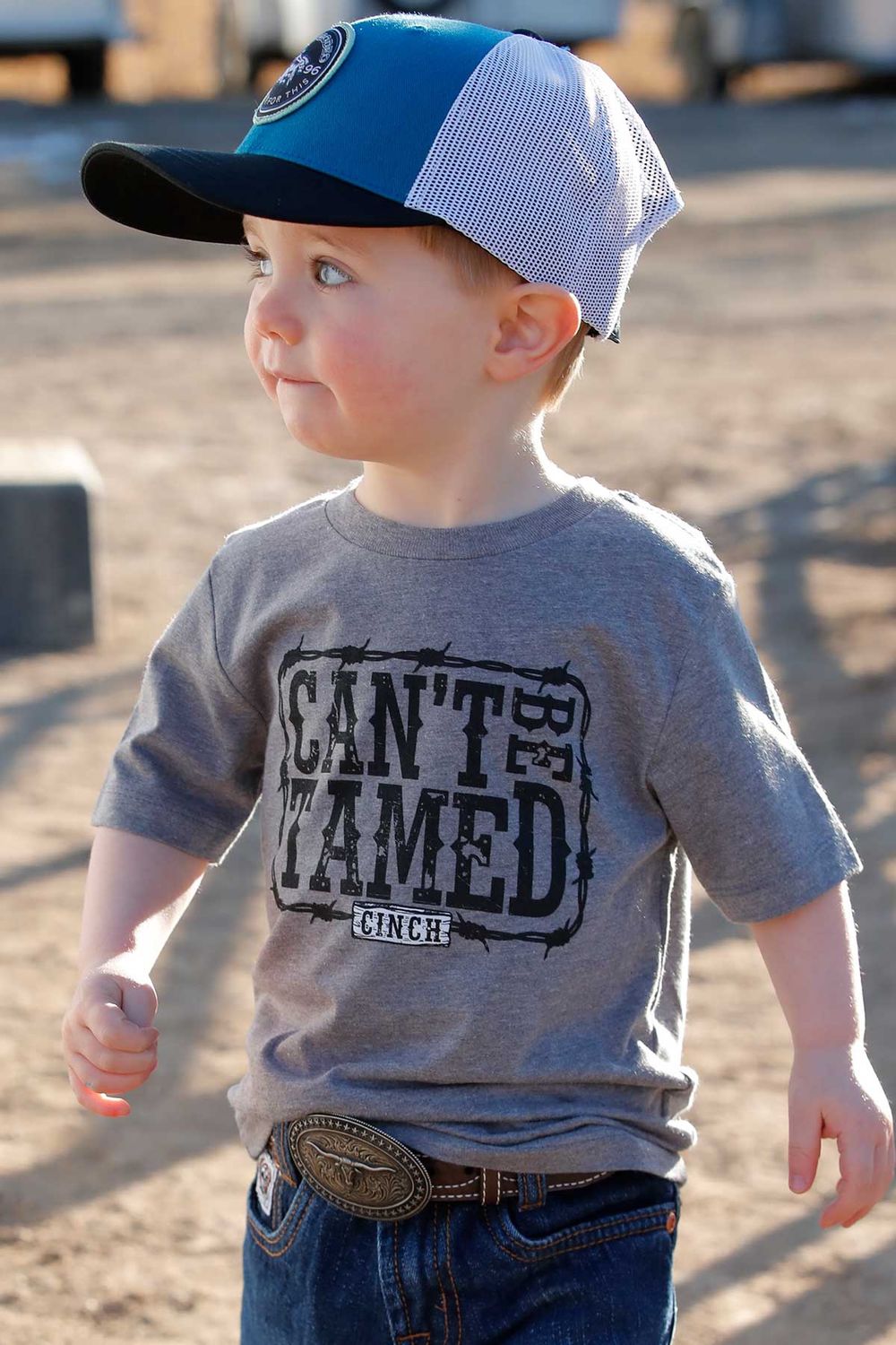 MTT7672058 BABY BOY&#39;S CINCH &quot;CAN&#39;T BE TAMED&quot; SHORT-SLEEVE TEE