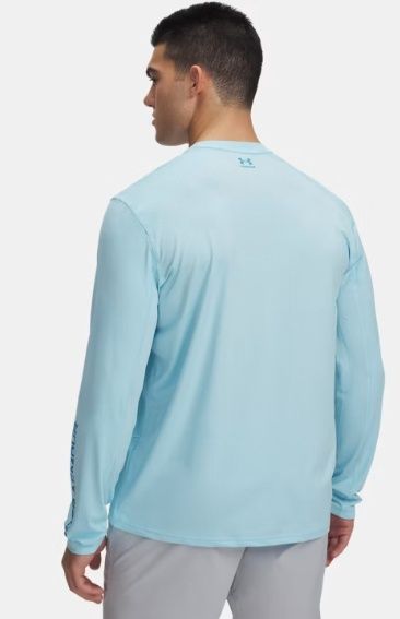 1383578-494 MEN'S UNDER ARMOUR FISH PRO FREEDOM LONG-SLEEVE TEE - BLUE