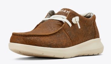 10061171 MEN&#39;S ARIAT HILO -MAHOGANY BLANKET EMBOSS