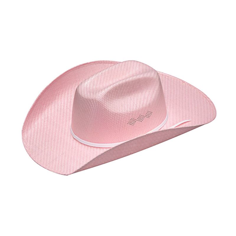 T7130030 YOUTH PINK COWGIRL HAT