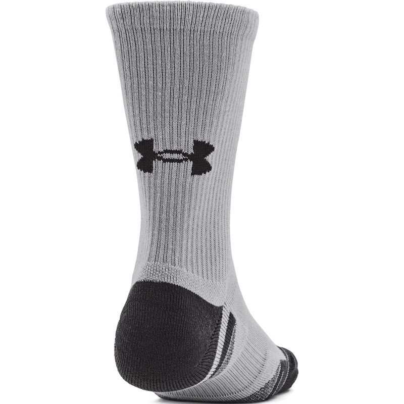 1379512-011 UNDER ARMOUR 3-PACK PERFORMANCE TECH CREW SOCKS