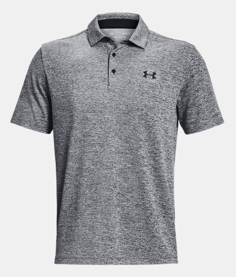 1378673-002 MEN&#39;S UNDER ARMOUR PLAYOFF 3.0 POLO - BLACK