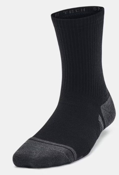 1379521-001 YOUTH UNDER ARMOUR PERFORMANCE TECH CREW SOCKS
