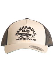 SU40X06251 PANHANDLE BLACK &amp; CREAM SNAPBACK CAP